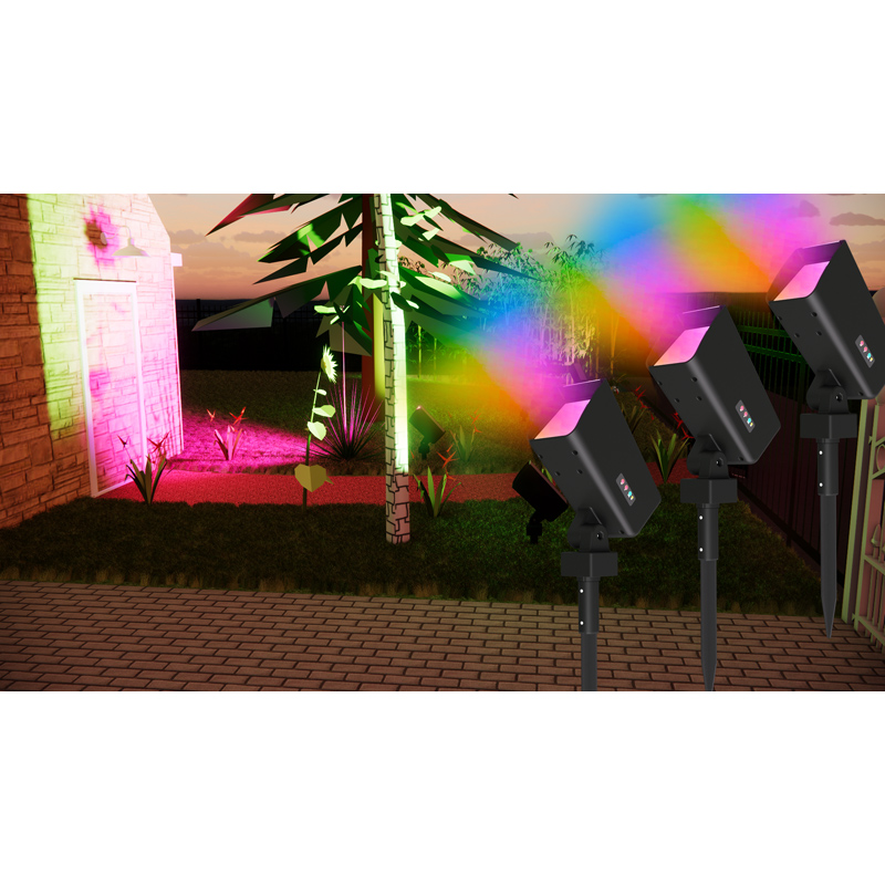 Solar Lawn Spotlight