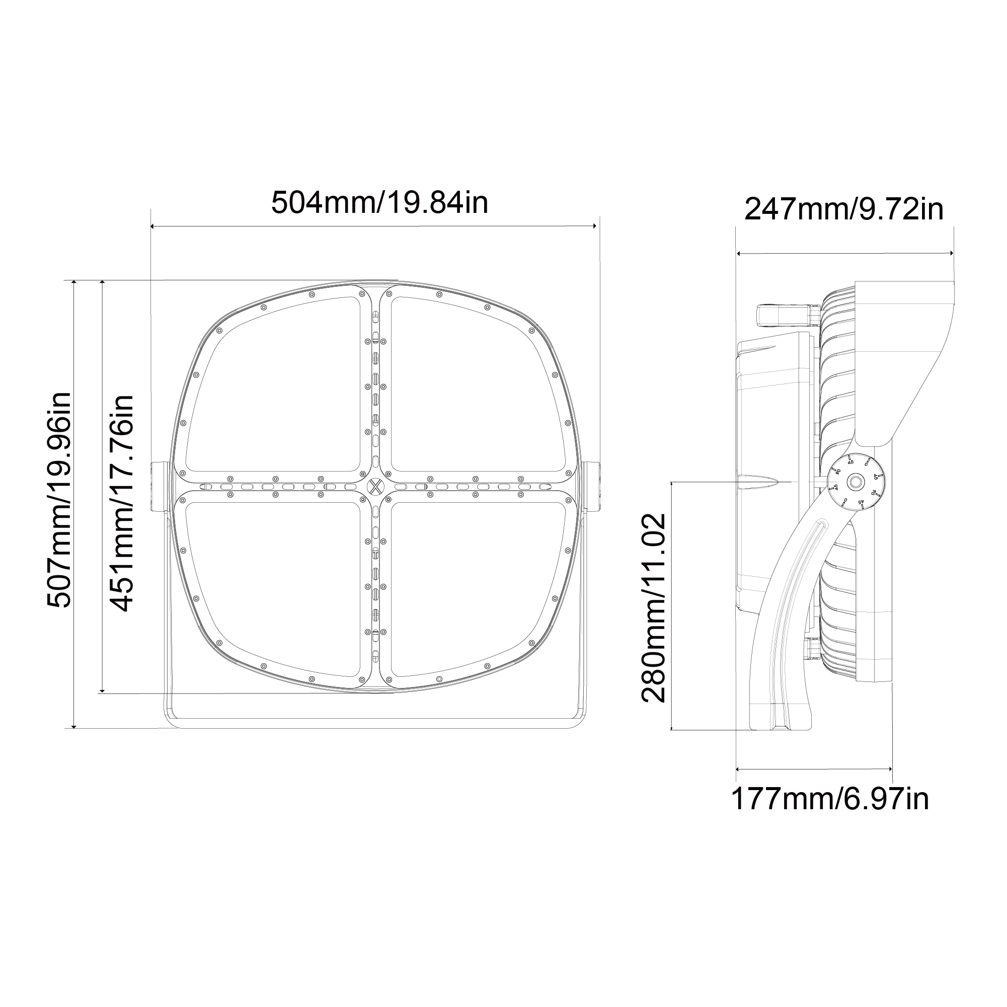 LED Sports lighting JM607
