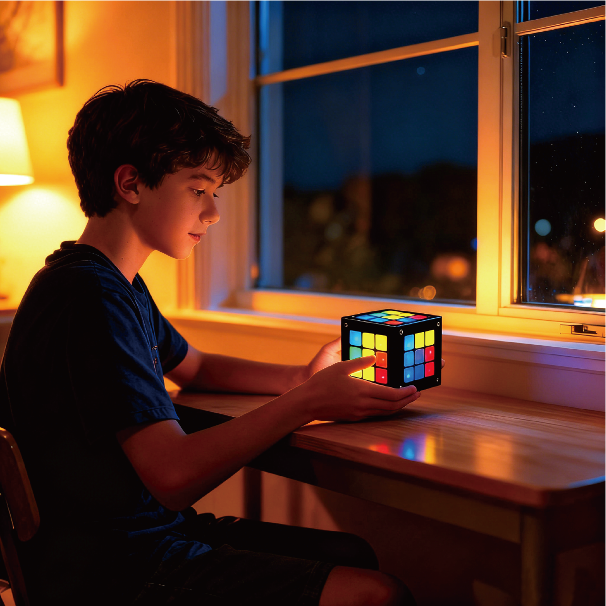 Electronic Cube Light