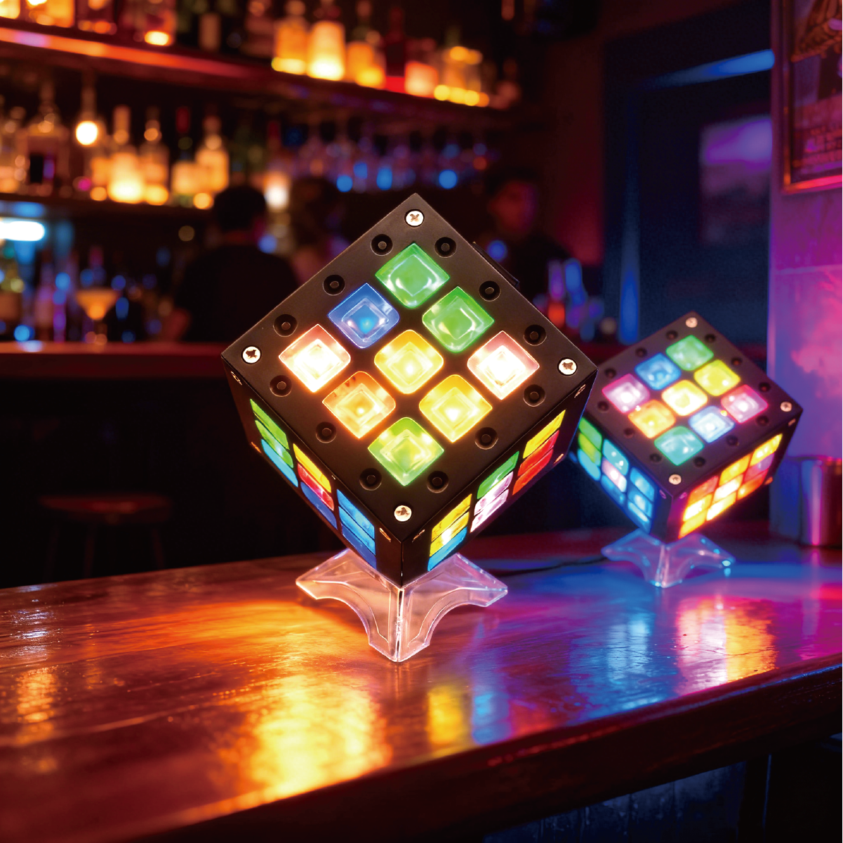 Electronic Cube Light